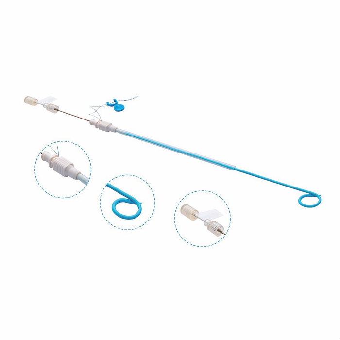 Nephrostomy drainage sheath kit for hydronephrosis or renal cyst��8F 10F 12F 14F urinary drain tu.jpg