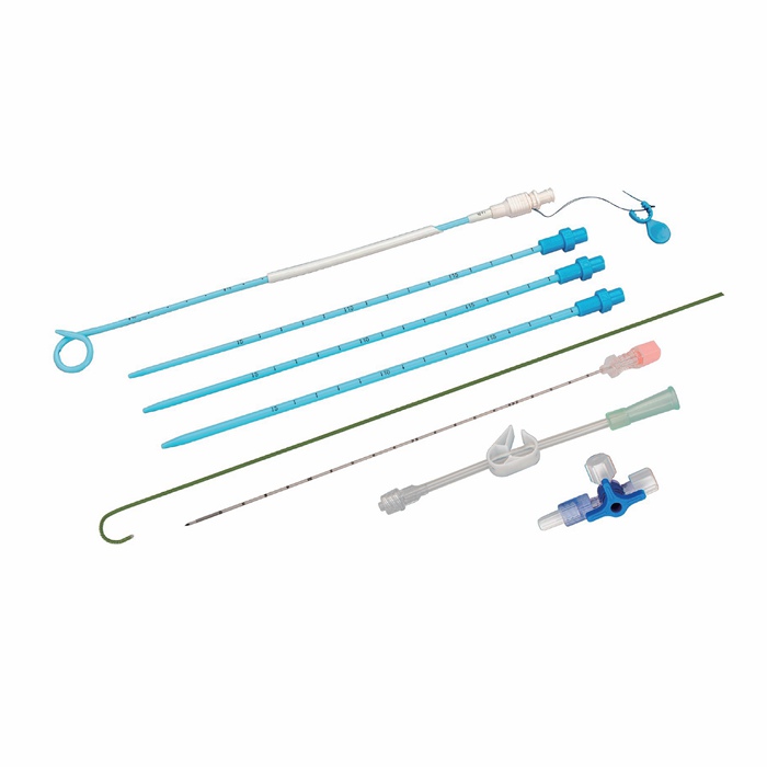 Nephrostomy drainage sheath kit for hydronephrosis or renal cyst��8F 10F 12F 14F urinary drain tu.jpg
