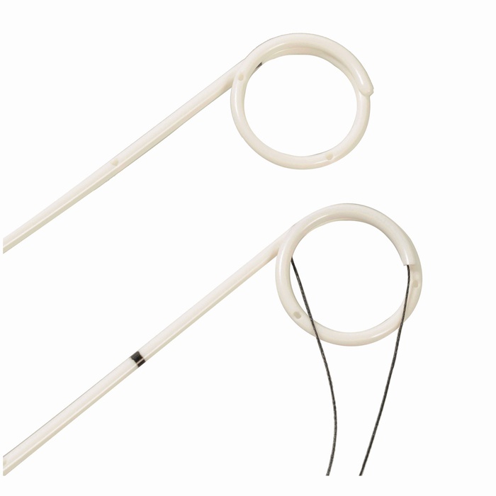Ureteral Bladder Stent with string, Pigtail catheter with Tail Line.jpg