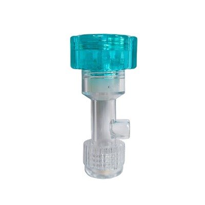 Large Bore 0Fr - 17Fr Tuohy Borst Adapter 0.091 inch - 0.224 inch 2.3mm - 5.7mm, 7 fr - 17 Fr threaded flare connector with sideport