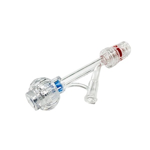 7Fr 9Fr Lantern type hemostatic valves with rotatory male luer lock connector, Y hemostasis valves