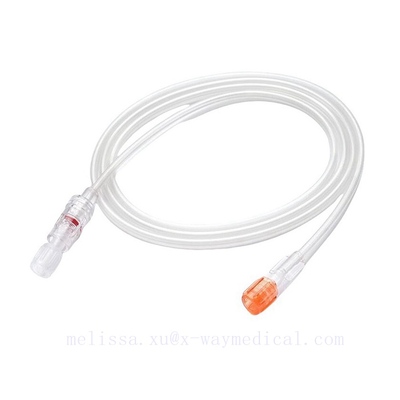 150cm 1200psi High pressure connecting tubing extension tube with rotatable male luer lock connector