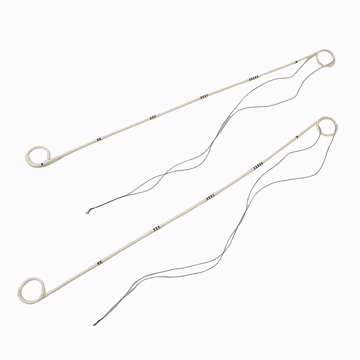Ureteral Bladder Stent with string, Pigtail catheter with Tail Line 2.jpg