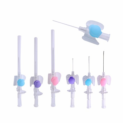 IV Cannula Intravenous Butterfly Peripheral Venous Catheter, Pencil or wing type hydrophobic membrane filter Vein puncture injection needle