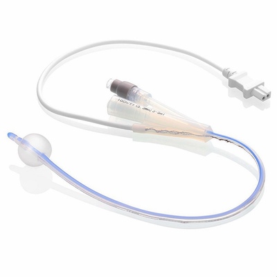 Body Temperature monitoring probe Senor Urinary Foley catheter, Silicone urine drainage balloon tube