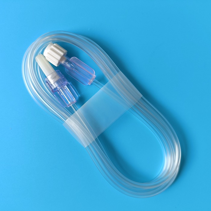 Medical Multipurpose female male luer connector transfusion extension tube, cheap multi-role dru.jpg