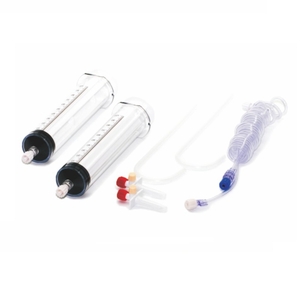 60ml/60ml MR scanning Syringes for Nemoto Sonic Shot GX Shot 7 & Shot 50 MRI Contrast Media Injector