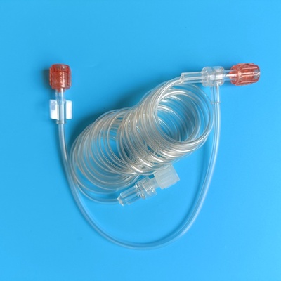 150cm 180cm 250cm 60” 71” 98” Contrast imaging CT MRI coiled T connector tube with double non-return check valves