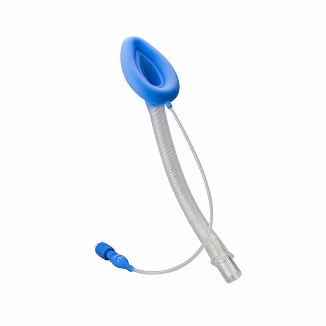 Flexible Reinforced Silicone Laryngeal Mask, PVC preformed intubating laryngic masks airway 1.jpg