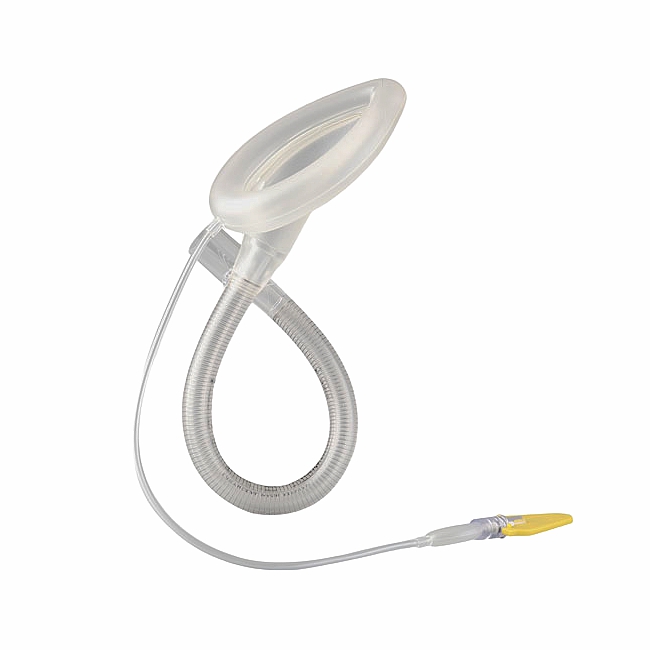 Flexible Reinforced Silicone Laryngeal Mask, PVC preformed intubating laryngic masks airway 4.jpg