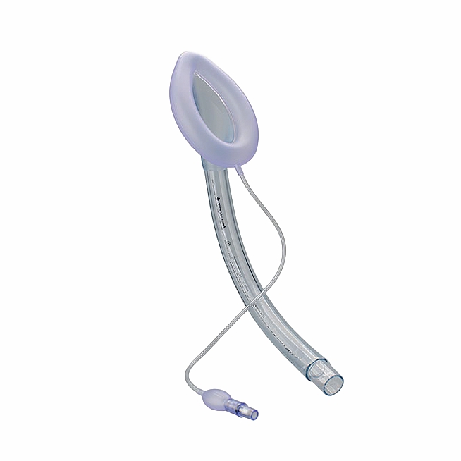 Flexible Reinforced Silicone Laryngeal Mask, PVC preformed intubating laryngic masks airway 2.jpg
