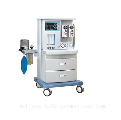 Anesthesia Machine with APL valve, low flow rate anesthetic trolley workstation with oxygen monitor