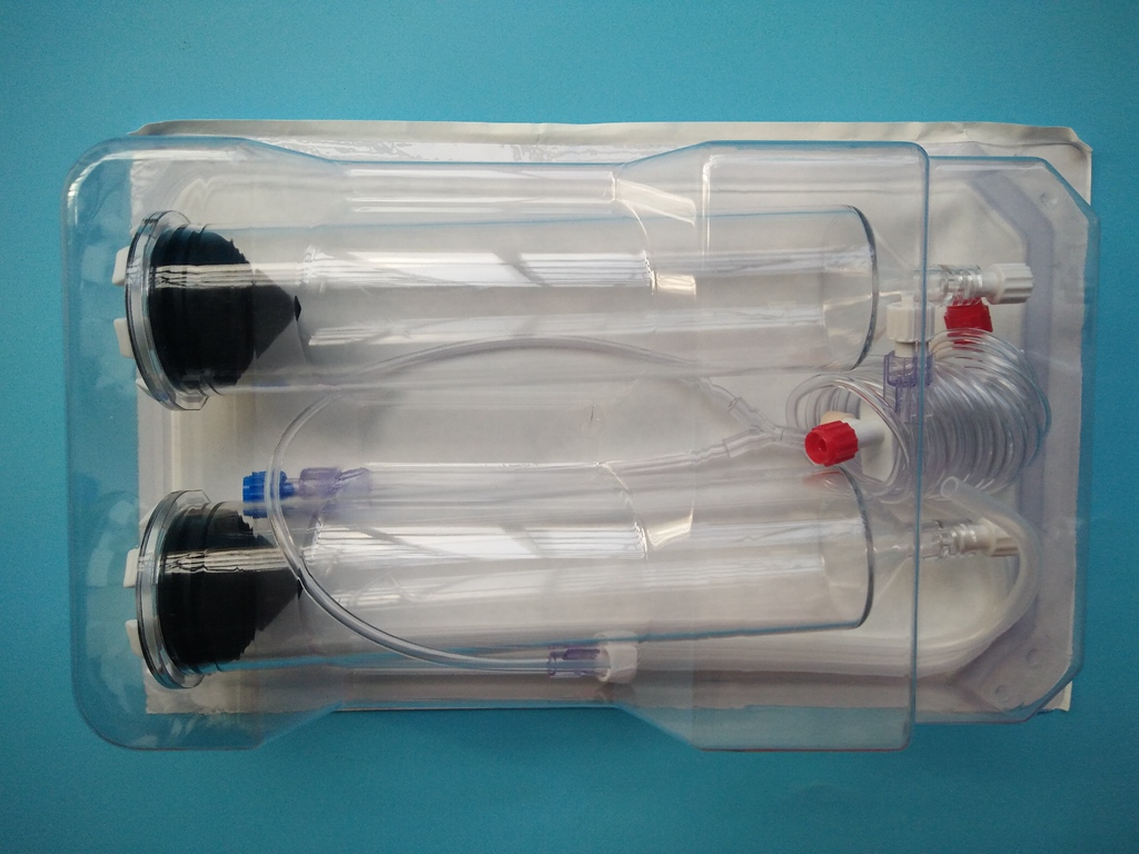 200ml High pressure contrast CT injector system Syringe Kit for Bracco ...