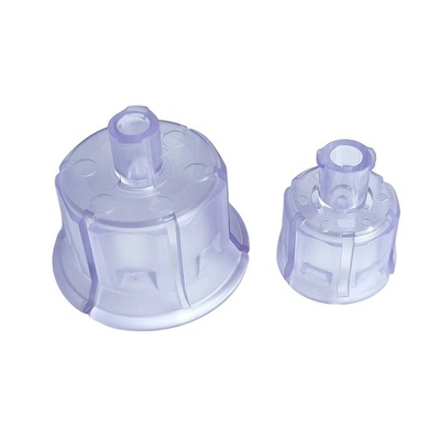 Medical 13mm 32mm Penicillin Vial Connector for Poisoned Medication Chemotherapy Medicine, 20mm Small Bottle to Syringe Quicklock Vial Adapter Adaptor