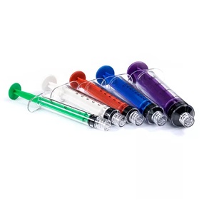 10ml Retractable colored Piston Syringes, high viscosity contrast media injection aspiration syringe