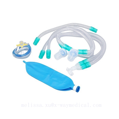 Breathing circuits gas bag coaxitron tube Endotracheal Respirationloop anesthetic respiration circle