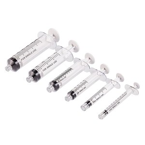 Male Luer lock PC injection syringe, 1ml 3ml 5ml 10ml 20ml 30ml economical drug delivery syringes