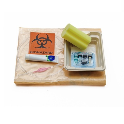 Endoscope Composite cleaning package with Concentrated Sponge, Endoscopic procedure washing compound pack for Fujifilm