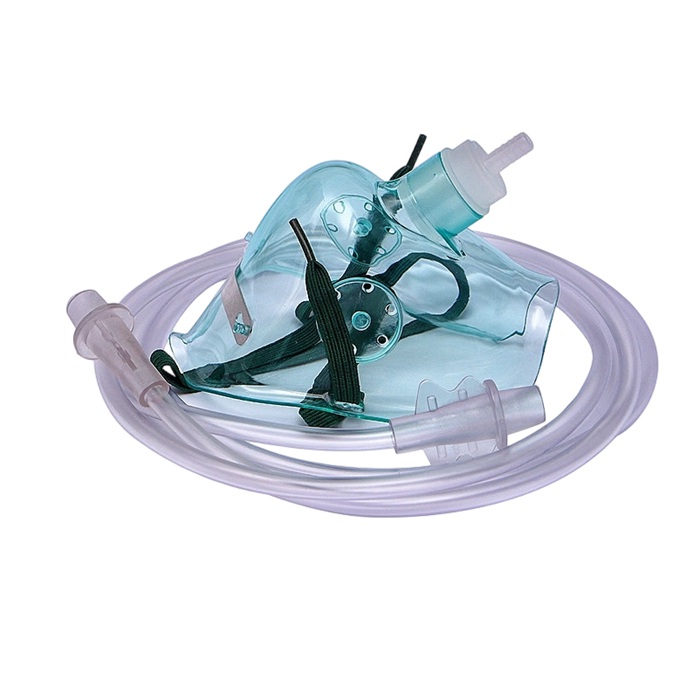 Medical Mask-type nebulizer oxygen gas connection tube��H2o supply atomizer mask extention tubing thick pipe.jpg