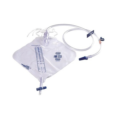 2000ml 4000ml Economical Urinary drainage collecting vessel, non-return valve Urine collection bag