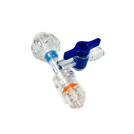 0Fr �C 9Fr Tuohy borst adapter T valve with stop handle female luer lock sideport, rotary swivel .jpg