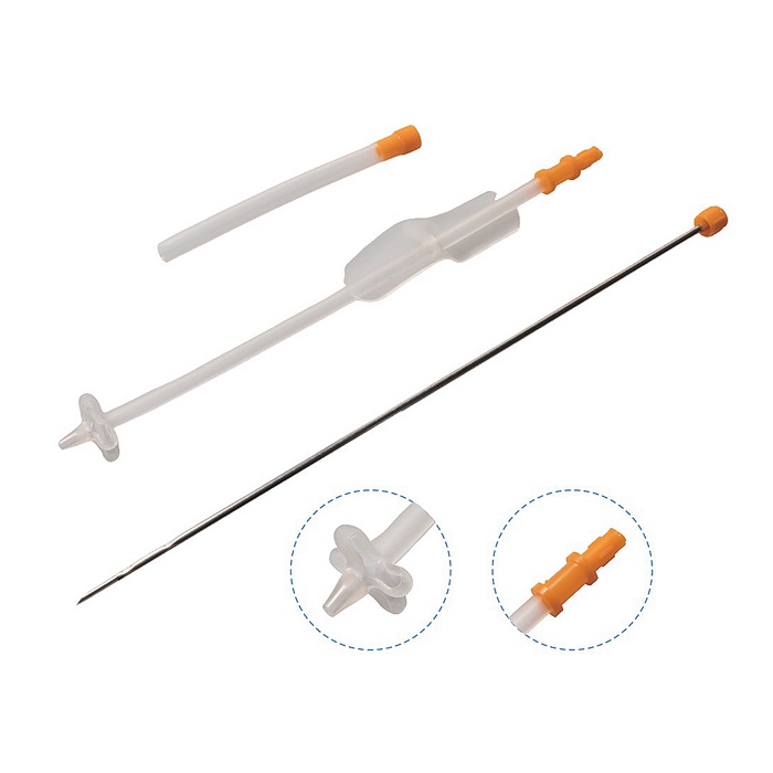Urinary cystostomy Suprapubic bladder drainage catheter tube 7.jpg