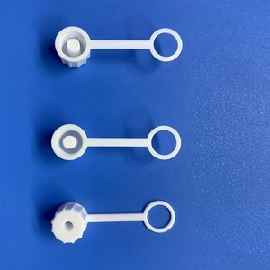 Medical Male luer cap with Straps, hangers ropings tube end sling for covers plugs adapter connector