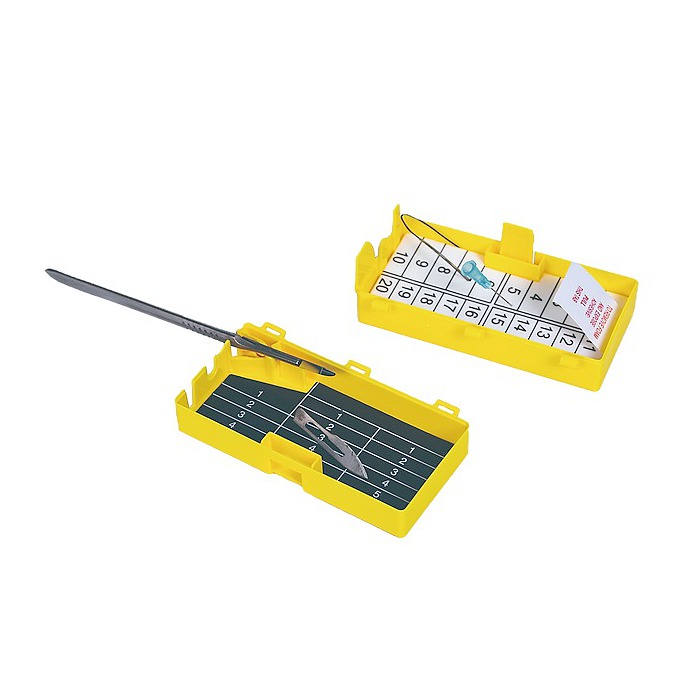 Magnetic safe universal blade revmover box operating knife bistoury sharp station, integral scal.jpg