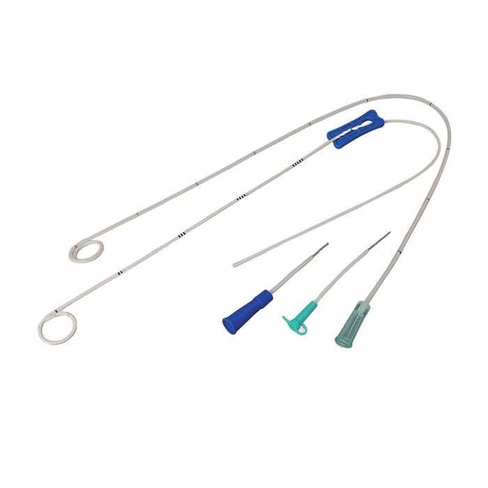 Single J pigtail stent, renal hydrops curved Ureteral drainage catheter.jpg
