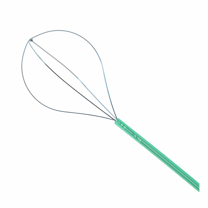 4 Wires stone basket with tipless or spiral tip, urinary tract biliary stones retrieval device.jpg