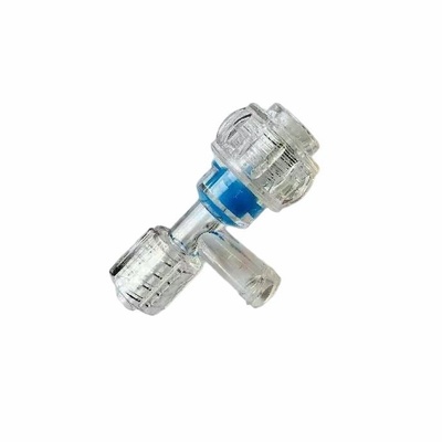 Medical 9Fr Large bore Rotary Tuohy brost adapter T-adpter, swival male luer lock and female sideport T valve hemostatic bleeding stopper surgery device 80460