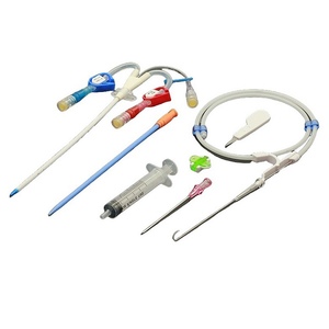 Vascular Hemodialysis catheterization kits, Venovenous HD hematodialysis dialysis catheter dilator