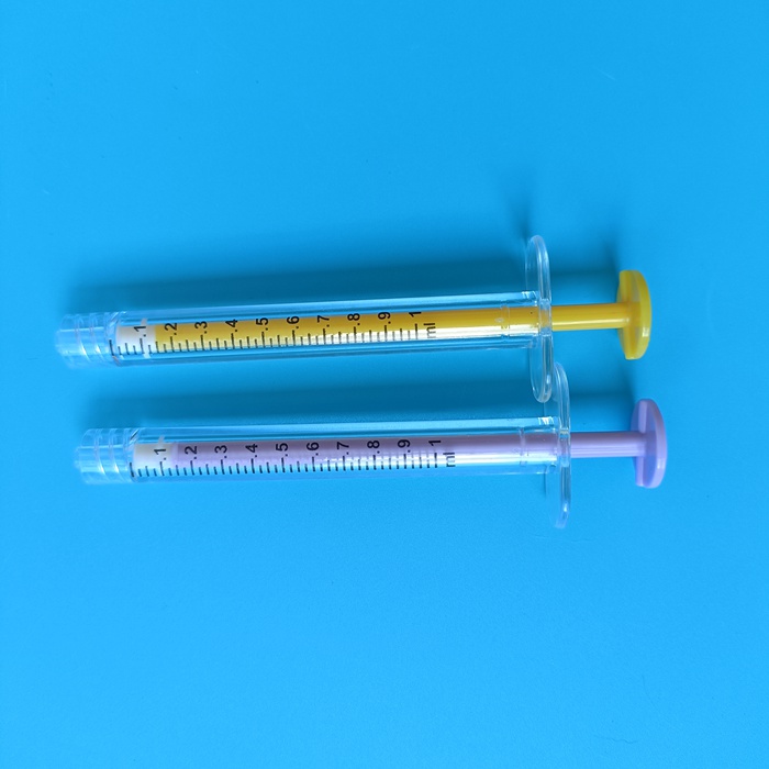10ml 6ml 3ml 1ml color piston syringe with male luer lock tip connector, red blue green yellow p.jpg