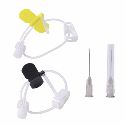 90 degree curved Huber Needle, medicine feeding injection delivery for implanted Hypodermic device