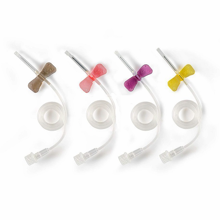 Medical 18G �C 27g hospital Medication IV infusion Safety Scalp injection Vein Set with wing for .jpg