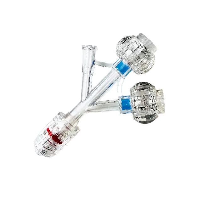 7r 9Fr Double rotating male luer lock and female luer lock sideport hemostasis adapter, Surgery .jpg